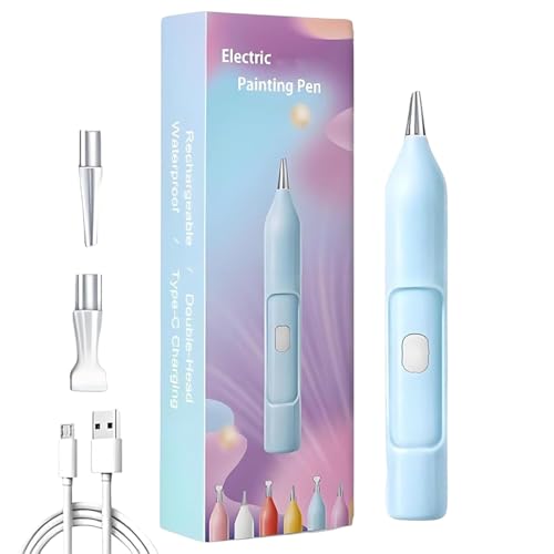 Ezypen Elektrischer Diamond Painting Stift | Diamond Painting Stifte | Wiederaufladbare Diamant Paintings Zubehör Stift mit 2 Tips | IPX5 Wasserdichte Vakuum Saug Diamant Malstifte für Handwerk Ezypen Elektrischer Diamond Painting Stift | Diamond Painting Stifte | Wiederaufladbare Diamant Paintings Zubehör Stift mit 2 Tips | IPX5 Wasserdichte Vakuum Saug Diamant Malstifte für Handwerk von Generisch