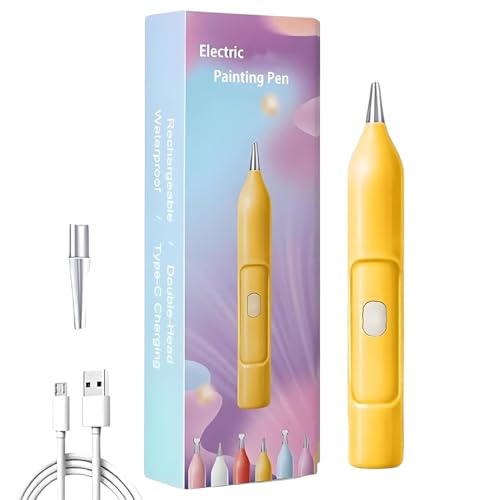 Ezypen Elektrischer Diamond Painting Stift | Diamond Painting Stifte | Wiederaufladbare Diamant Paintings Zubehör Stift mit 2 Tips | IPX5 Wasserdichte Vakuum Saug Diamant Malstifte für Handwerk Ezypen Elektrischer Diamond Painting Stift | Diamond Painting Stifte | Wiederaufladbare Diamant Paintings Zubehör Stift mit 2 Tips | IPX5 Wasserdichte Vakuum Saug Diamant Malstifte für Handwerk von Generisch