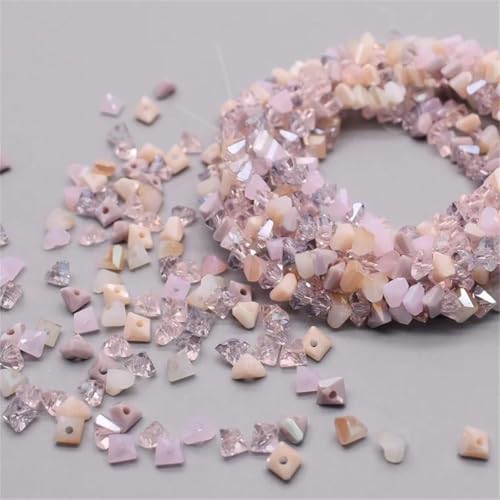 Facettierte Glasperlen für Schmuckherstellung und selbstgemachte Ohrringe, 6 mm Facettierte Glasperlen für Schmuckherstellung und selbstgemachte Ohrringe, 6 mm von Generisch
