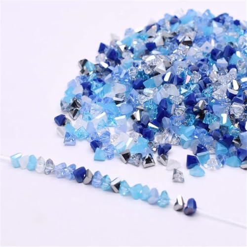 Facettierte Glasperlen für Schmuckherstellung und selbstgemachte Ohrringe, 6 mm Facettierte Glasperlen für Schmuckherstellung und selbstgemachte Ohrringe, 6 mm von Generisch