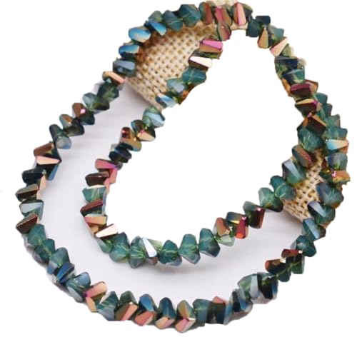 Facettierte Glasperlen für Schmuckherstellung und selbstgemachte Ohrringe, 6 mm Facettierte Glasperlen für Schmuckherstellung und selbstgemachte Ohrringe, 6 mm von Generisch