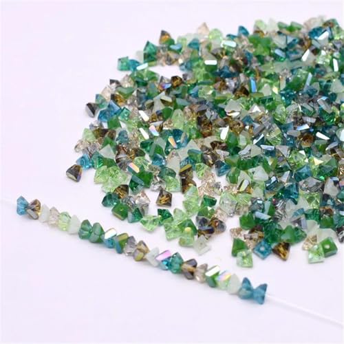 Facettierte Glasperlen für Schmuckherstellung und selbstgemachte Ohrringe, 6 mm Facettierte Glasperlen für Schmuckherstellung und selbstgemachte Ohrringe, 6 mm von Generisch