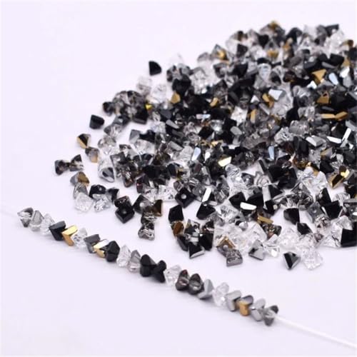 Facettierte Glasperlen für Schmuckherstellung und selbstgemachte Ohrringe, 6 mm Facettierte Glasperlen für Schmuckherstellung und selbstgemachte Ohrringe, 6 mm von Generisch