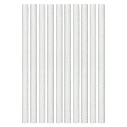 Fackeldocht - Set von 10 gewebten Glasfaserdocht, lang anhaltende Kerzen nachfüllten | Ideal für Tabletop -Fackelkanister, Weinflaschen Kerzenprojekte und Accessoires für Umgebungsbeleuchtung Fackeldocht - Set von 10 gewebten Glasfaserdocht, lang anhaltende Kerzen nachfüllten | Ideal für Tabletop -Fackelkanister, Weinflaschen Kerzenprojekte und Accessoires für Umgebungsbeleuchtung von Generisch