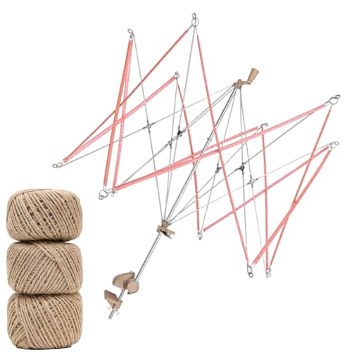 Fadenwickler | zum Wickeln, leichte Halterung für Regenschirm Swift für Zuhause Studio Arbeit Handwerk Stricken Häkelnadeln Fadenwickler | zum Wickeln, leichte Halterung für Regenschirm Swift für Zuhause Studio Arbeit Handwerk Stricken Häkelnadeln von Generisch