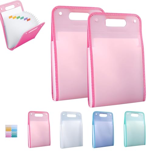 Fächermappe mit 13 Fächer, 2 Stück Dokumentenmappe A4 mit Index-Tabs, Zeugnismappe Dokumententasche Ordnungsmappe Mappe Organizer für Büro Hause Schule Dokumente Schulsachen Fächermappe mit 13 Fächer, 2 Stück Dokumentenmappe A4 mit Index-Tabs, Zeugnismappe Dokumententasche Ordnungsmappe Mappe Organizer für Büro Hause Schule Dokumente Schulsachen von Generisch