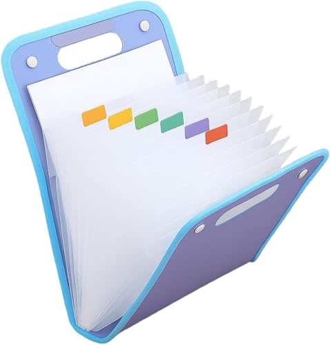 Fächermappe mit 13 Fächer, Zeugnismappe Mädchen Jungen,Aktenordner Fächermappe Mappe, Wichtige Dokumentenmappe, Ordnungsmappe Dokumententasche Mappe Organizer für Büro Hause Schule Dokumente (B) Fächermappe mit 13 Fächer, Zeugnismappe Mädchen Jungen,Aktenordner Fächermappe Mappe, Wichtige Dokumentenmappe, Ordnungsmappe Dokumententasche Mappe Organizer für Büro Hause Schule Dokumente (B) von Generisch