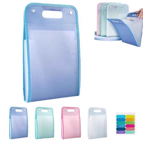 Fächermappe mit 13 Fächer, Zeugnismappe Mädchen Jungen,Ordnungsmappe Dokumententasche Mappe Organizer für Büro Hause Schule Dokumente Fächermappe mit 13 Fächer, Zeugnismappe Mädchen Jungen,Ordnungsmappe Dokumententasche Mappe Organizer für Büro Hause Schule Dokumente von Generisch