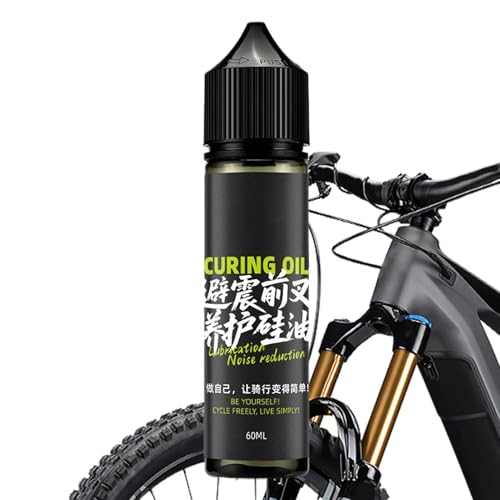 Fahrrad Schmiermittel,Gabel-Dämpferöl | 60ml Schmiermittel für Motorrad Trimmer Nähmaschine Anhänger Mountainbike Fahrrad Garage Wartung Fahrrad Schmiermittel,Gabel-Dämpferöl | 60ml Schmiermittel für Motorrad Trimmer Nähmaschine Anhänger Mountainbike Fahrrad Garage Wartung von Generisch