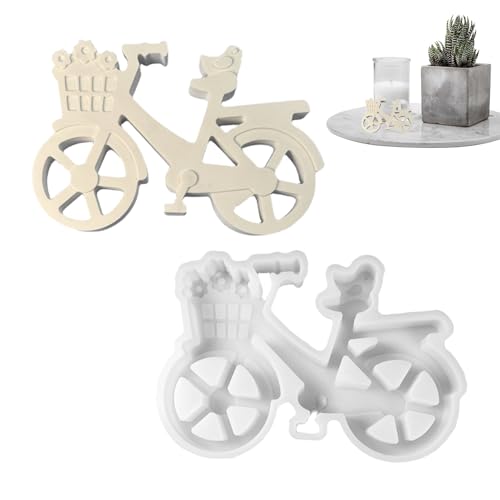 Fahrrad-Silikonform - Fahrrad-Backform | Silikon-Fahrrad-Werkzeuge | Epoxidharz-Tiegelbackform | Creaz-Backform Fahrrad-Silikonform - Fahrrad-Backform | Silikon-Fahrrad-Werkzeuge | Epoxidharz-Tiegelbackform | Creaz-Backform von Generisch