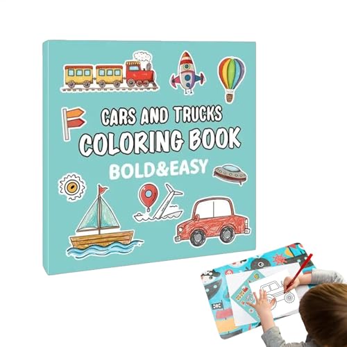 Fahrzeug-Kunstwerk-Zeichenbuch, lustiges Aktivitätenbuch mit Auto-Skizzen, entspannende Fahrzeug-Malvorlagen für Kinder, einfaches Zeichnen und Malbuch, pädagogisches Malbuch mit Fahrzeug-Kunstwerk-Zeichenbuch, lustiges Aktivitätenbuch mit Auto-Skizzen, entspannende Fahrzeug-Malvorlagen für Kinder, einfaches Zeichnen und Malbuch, pädagogisches Malbuch mit von Generisch