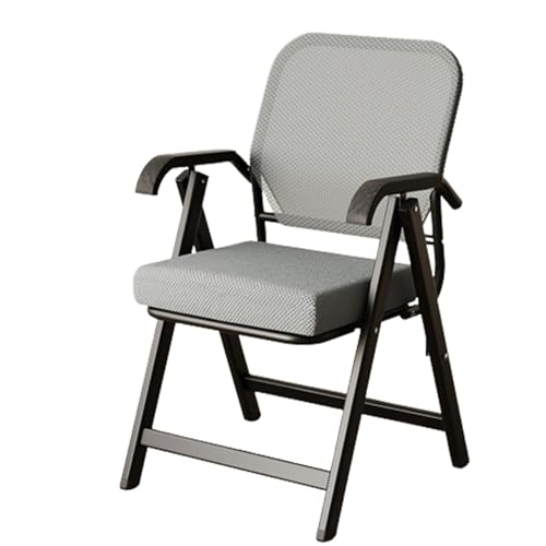 Faltbarer Bürostuhl - Ergonomischer Empfangs- und Konferenzsessel aus Netzstoff für Besprechungs- und Trainingsräume Faltbarer Bürostuhl - Ergonomischer Empfangs- und Konferenzsessel aus Netzstoff für Besprechungs- und Trainingsräume von Generisch