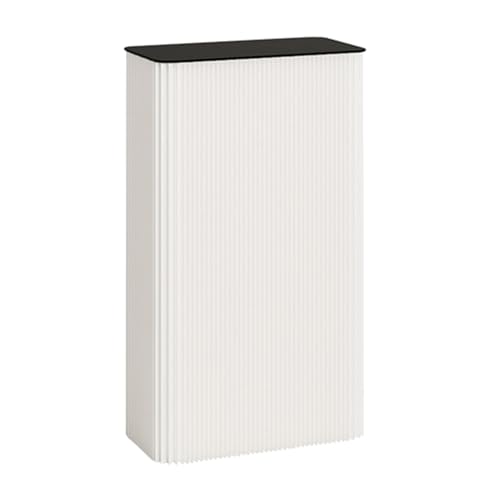 Faltbarer Standfuß für Blumen- und Bekleidungsausstellung, weiße und schwarze Papiersäule, 47,5 x 29,5 x 85,5 cm, perfekt für Geburtstagsparty-Dekorationen und Veranstaltungsvitrinen Faltbarer Standfuß für Blumen- und Bekleidungsausstellung, weiße und schwarze Papiersäule, 47,5 x 29,5 x 85,5 cm, perfekt für Geburtstagsparty-Dekorationen und Veranstaltungsvitrinen von Generisch