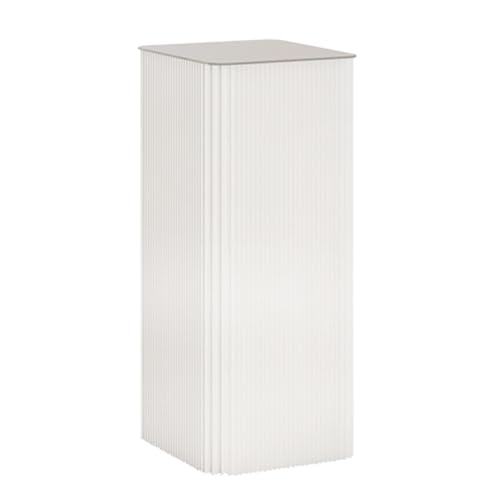 Faltbarer Standfuß für Vasen und Dekorationen, Weiß und Beige, Papiersäulenständer für Bekleidungsgeschäft, Geburtstagsfeier, 34,5 x 34,5 x 85,5 cm, stilvoll und vielseitig Faltbarer Standfuß für Vasen und Dekorationen, Weiß und Beige, Papiersäulenständer für Bekleidungsgeschäft, Geburtstagsfeier, 34,5 x 34,5 x 85,5 cm, stilvoll und vielseitig von Generisch