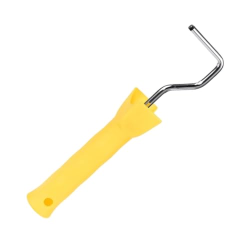 Farbkopf- und Pinsel-Set – leicht, keine müden Hände, kompatibel mit einer Vielzahl von Farben und Oberflächen, kann für Heimdekoration, Möbelreparatur verwendet werden (1 x Rollpinsel) von Generisch