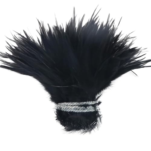 Fasanenfedern für Bastelarbeiten, Schmuck, Handwerk, Dekoration, künstliche Dekoration, DIY, Karnevals-Zubehör, Schwarz, 1 Rolle Fasanenfedern für Bastelarbeiten, Schmuck, Handwerk, Dekoration, künstliche Dekoration, DIY, Karnevals-Zubehör, Schwarz, 1 Rolle von Generisch