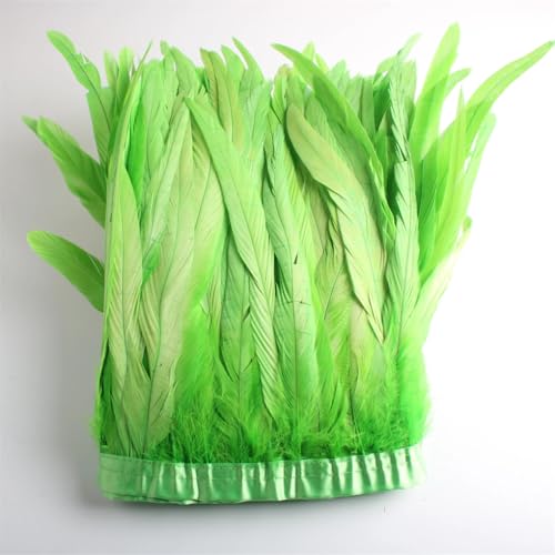 Federbordüre, 9,1 m, 25,4 - 30,5 cm, Coque-Federbesatz für Handwerk, Kleid, Rock, Kostüme, dunkel, EN8, 9,1 m Federbordüre, 9,1 m, 25,4 - 30,5 cm, Coque-Federbesatz für Handwerk, Kleid, Rock, Kostüme, dunkel, EN8, 9,1 m von Generisch