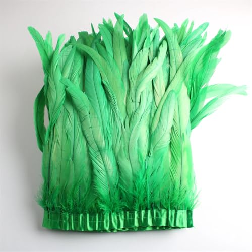 Federbordüre, Federbesatz, Coque-Federbesatz, für Handwerk, Kleid, Rock, Kostüme, EN8, 9,1 m, 9,1 m, 9,1 m Federbordüre, Federbesatz, Coque-Federbesatz, für Handwerk, Kleid, Rock, Kostüme, EN8, 9,1 m, 9,1 m, 9,1 m von Generisch