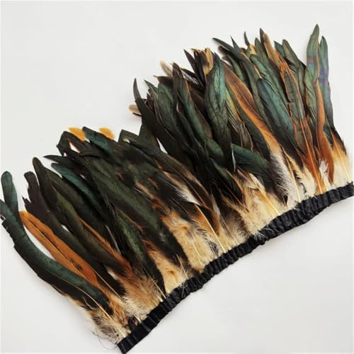 Federborte, 9,1 m, 25–30 cm, Coque-Feder, Huhnbesatz, Kleid, Rock, Kostüm-Dekoration, natürliche Farbe, 2 Meter Federborte, 9,1 m, 25–30 cm, Coque-Feder, Huhnbesatz, Kleid, Rock, Kostüm-Dekoration, natürliche Farbe, 2 Meter von Generisch