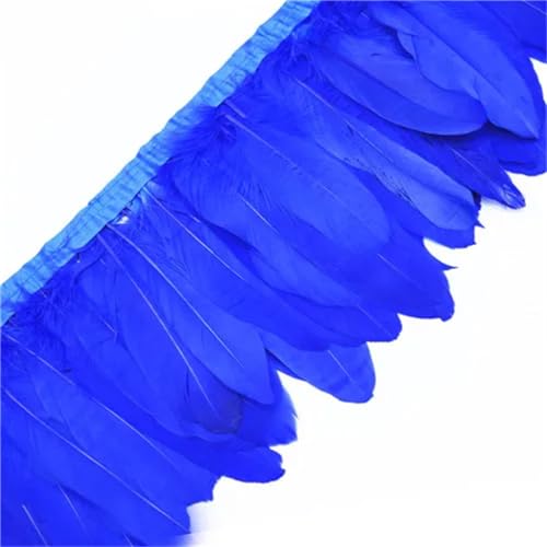 Federborte, gefärbte Federbänder, 13–18 cm, Federfransen zum Basteln, Nähmaterial, dekorativ, 1101, 9,1 m Federborte, gefärbte Federbänder, 13–18 cm, Federfransen zum Basteln, Nähmaterial, dekorativ, 1101, 9,1 m von Generisch