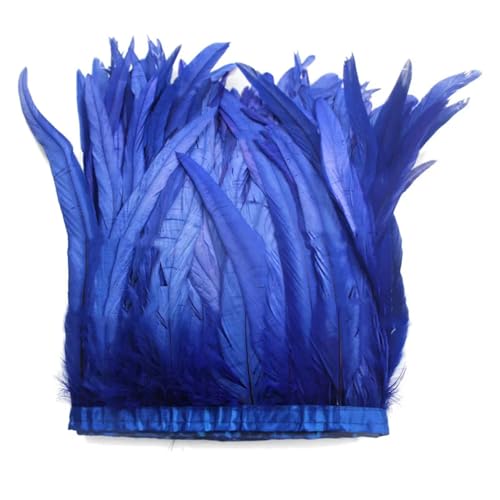 Federborte mit langem Schwanz, 30–35 cm, hochdichtes Federband für professionelles Basteln und Verzierungen, 2 m Federborte mit langem Schwanz, 30–35 cm, hochdichtes Federband für professionelles Basteln und Verzierungen, 2 m von Generisch