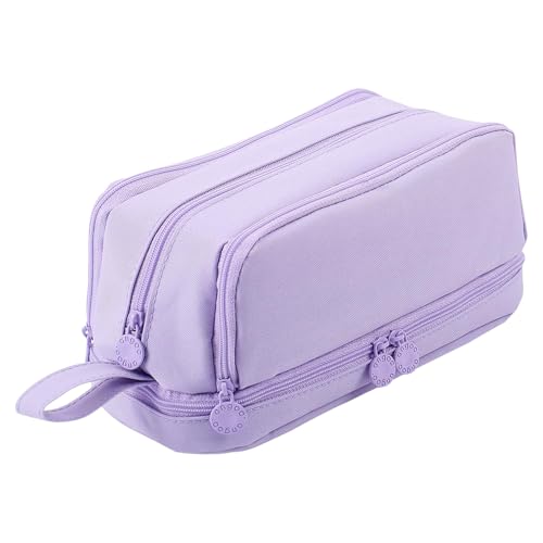 Federmäppchen mit Fächern | Stifthalter Organizer Schule Büro - Organizer Schule für Radiergummi Lineal Marker Studenten Universität Büro Federmäppchen mit Fächern | Stifthalter Organizer Schule Büro - Organizer Schule für Radiergummi Lineal Marker Studenten Universität Büro von Generisch