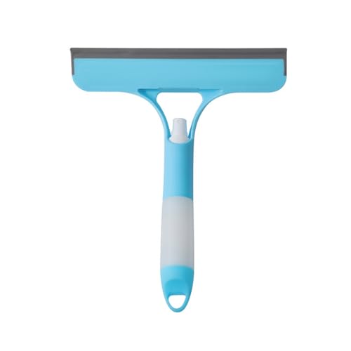 Fensterreinigungsschraber, 3 in 1 Windowsqueegee Reinigungsschraber, Neues Multifunktions-Squeegee-Werkzeug, Spray Windowsqueegee-Reiniger mit Sprayflasche für Auto, Zuhause, Küchenfenster (Blue) von Generisch