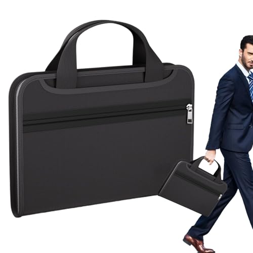 Feuerfeste Dokumentenmappe, -Ordner, feuerfester Akten-Organizer, Aufbewahrung wichtiger Dokumente, feuersichere Tasche, mehrere Taschen mit Griff und Etiketten für Briefe A4-Papier Feuerfeste Dokumentenmappe, -Ordner, feuerfester Akten-Organizer, Aufbewahrung wichtiger Dokumente, feuersichere Tasche, mehrere Taschen mit Griff und Etiketten für Briefe A4-Papier von Generisch