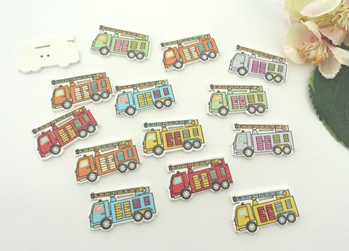 Apfelblüte | Knöpfe 32x19 mm Feuerwehr Löschfahrzeug Fahrzeug bunt Holz 6 Stück 2 Loch Holzknöpfe Holz Dekoknöpfe Knopf Kinderknöpfe Kinder 32 mm 19 mm lackiert Fahrzeuge PKW Jungen Buben Apfelblüte | Knöpfe 32x19 mm Feuerwehr Löschfahrzeug Fahrzeug bunt Holz 6 Stück 2 Loch Holzknöpfe Holz Dekoknöpfe Knopf Kinderknöpfe Kinder 32 mm 19 mm lackiert Fahrzeuge PKW Jungen Buben von Generisch