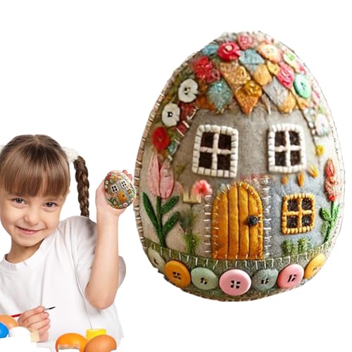 Filzset - Nadelfilzset | Ostereier-Filzset | Filzsets für Erwachsene | Ostereier-Filz-Kit Kunstprojekte | Bastelset mit Materialpaket & Anleitung | Schreibtischdekoration Osterdekorationen Filzset - Nadelfilzset | Ostereier-Filzset | Filzsets für Erwachsene | Ostereier-Filz-Kit Kunstprojekte | Bastelset mit Materialpaket & Anleitung | Schreibtischdekoration Osterdekorationen von Generisch