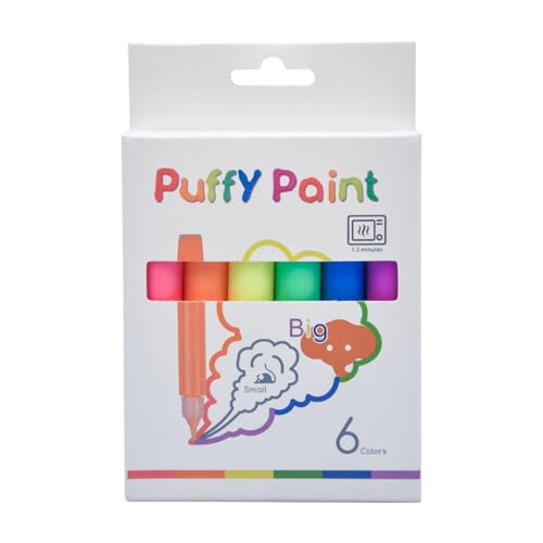 Filzstifte zum Ausmalen, Filzstifte Zum Ausmalen | Set mit 6 bunten Blasenmarkern - Hitzeaktivierte Stifte für Mädchen, Pop Corn Malstift, Künstlerischer Zeichenstift für Kinder R Filzstifte zum Ausmalen, Filzstifte Zum Ausmalen | Set mit 6 bunten Blasenmarkern - Hitzeaktivierte Stifte für Mädchen, Pop Corn Malstift, Künstlerischer Zeichenstift für Kinder R von Generisch