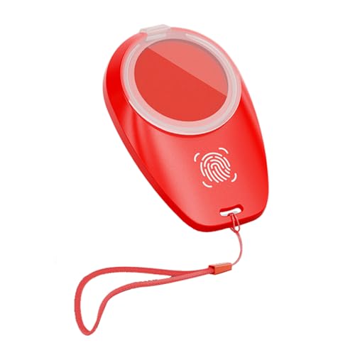 Fingerabdruck-Tinte,Fingerabdruck-Stempelkissen,Schnell trocknende Stempelkissen mit Daumenabdruck, Professionelles Fingerabdruck-Set für Strafverfolgungsbehörden, rotes Stempelkissen mit Trageband f Fingerabdruck-Tinte,Fingerabdruck-Stempelkissen,Schnell trocknende Stempelkissen mit Daumenabdruck, Professionelles Fingerabdruck-Set für Strafverfolgungsbehörden, rotes Stempelkissen mit Trageband f von Generisch