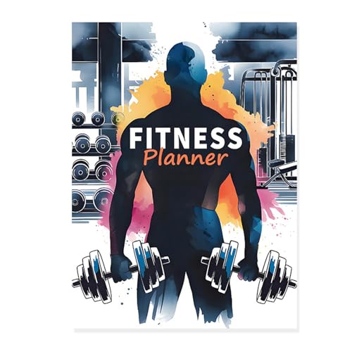 Fitness Journal | Workout Notizbuch - Täglicher Gesundheits Tracker Für Training Bodybuilding Fortschritt Männer Persönliches Home Gym von Generisch