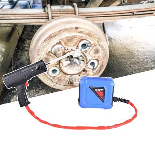 Flammenloses Wärme-Induktionswerkzeug, 1800 W magnetisches Heizungs-Kit mit 4 Spulen, handlicher rostiger Schraubenentferner für einfache Schraubenextraktion Flammenloses Wärme-Induktionswerkzeug, 1800 W magnetisches Heizungs-Kit mit 4 Spulen, handlicher rostiger Schraubenentferner für einfache Schraubenextraktion von Generisch