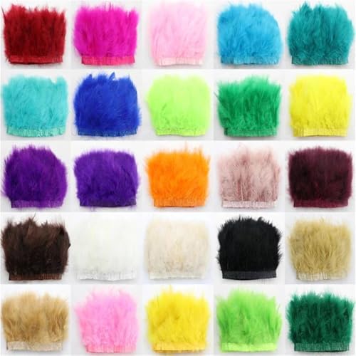 Flauschige Federborten, Fransen, 15-20 cm, Bastelband, Nähen, Federkleidung, Hochzeitsdekoration, Kleid, Hellblau, 10 Meter Flauschige Federborten, Fransen, 15-20 cm, Bastelband, Nähen, Federkleidung, Hochzeitsdekoration, Kleid, Hellblau, 10 Meter von Generisch