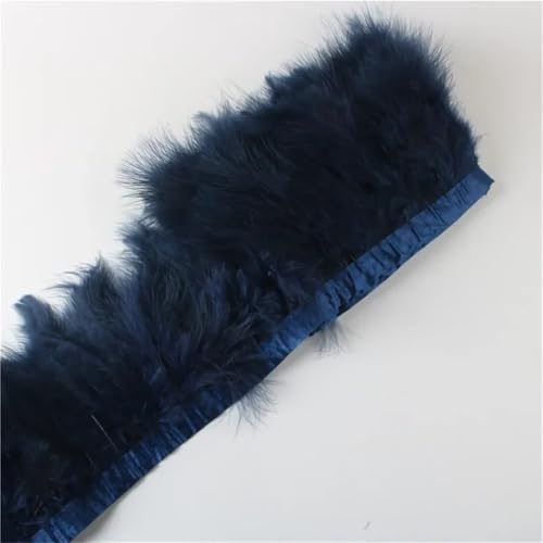 Flauschige Federborten, Fransen, 15-20 cm, Bastelband, Nähen, Federkleidung, Hochzeitsdekoration, Kleid, Marineblau, 10 Meter Flauschige Federborten, Fransen, 15-20 cm, Bastelband, Nähen, Federkleidung, Hochzeitsdekoration, Kleid, Marineblau, 10 Meter von Generisch