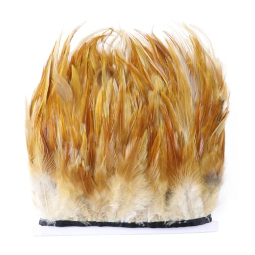 Flauschige Hahnfedern, Fransen 1 m, gefärbt, Nähzubehör, Schmuckdekoration, 74,7 - 7,6 - 12,7 cm Flauschige Hahnfedern, Fransen 1 m, gefärbt, Nähzubehör, Schmuckdekoration, 74,7 - 7,6 - 12,7 cm von Generisch