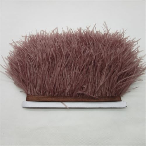 Flauschiges Straußenfeder-Band, 8–11 cm breit, geeignet für Röcke/Kleider, Party, Basteln, Braun, 10 m Flauschiges Straußenfeder-Band, 8–11 cm breit, geeignet für Röcke/Kleider, Party, Basteln, Braun, 10 m von Generisch