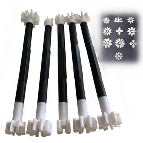 Floral Dotting Tools Set, Dot Painting Pen Prägewerkzeug Kunst Stempel Stift DIY Graffiti Schmetterlinge Mond Muster von Generisch
