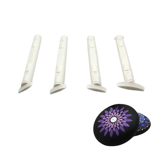 Floral Dotting Tools Set, Dot Painting Pen Prägewerkzeug Kunst Stempel Stift DIY Graffiti Schmetterlinge Mond Muster von Generisch