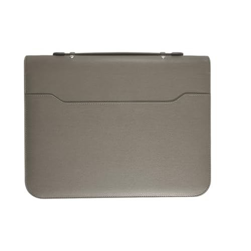 Folio Dokumenten-Organizer, Quittungshalter, Aktenordner mit Reißverschluss, multifunktionaler Business-Arbeitsordner für Büros, Meetings und Reisen, 34,5 x 26,5 x 5 cm Folio Dokumenten-Organizer, Quittungshalter, Aktenordner mit Reißverschluss, multifunktionaler Business-Arbeitsordner für Büros, Meetings und Reisen, 34,5 x 26,5 x 5 cm von Generisch