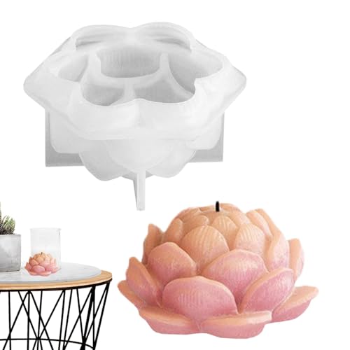 Formen zur Kerzenherstellung, flexible Silikon-Gießformen für Aromatherapie-Kerzen, Epoxid-Bastelarbeiten, Blumenseife für Kerzen, Ornamente und Kuchendekorationen, 10,2 cm, verschiedene Formen, 1 Set Formen zur Kerzenherstellung, flexible Silikon-Gießformen für Aromatherapie-Kerzen, Epoxid-Bastelarbeiten, Blumenseife für Kerzen, Ornamente und Kuchendekorationen, 10,2 cm, verschiedene Formen, 1 Set von Generisch