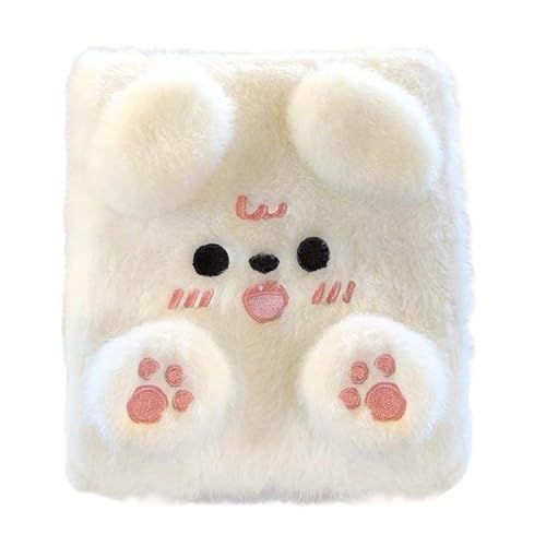 Fotoalbum, Soft Sticked Welpen -Cover, 21x18x3cm, A6 Plüschfoto Album, Loose Leaf Cute Puppy Dog Journal, Readillable 3 Ring Design For Girls And Teens Fotoalbum, Soft Sticked Welpen -Cover, 21x18x3cm, A6 Plüschfoto Album, Loose Leaf Cute Puppy Dog Journal, Readillable 3 Ring Design For Girls And Teens von Generisch