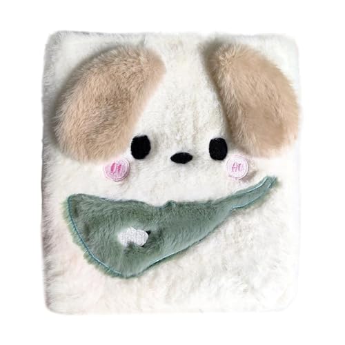 Fotoalbum, Soft Sticked Welpen -Cover, 21x18x3cm, A6 Plüschfoto Album, Loose Leaf Cute Puppy Dog Journal, Readillable 3 Ring Design For Girls And Teens Fotoalbum, Soft Sticked Welpen -Cover, 21x18x3cm, A6 Plüschfoto Album, Loose Leaf Cute Puppy Dog Journal, Readillable 3 Ring Design For Girls And Teens von Generisch