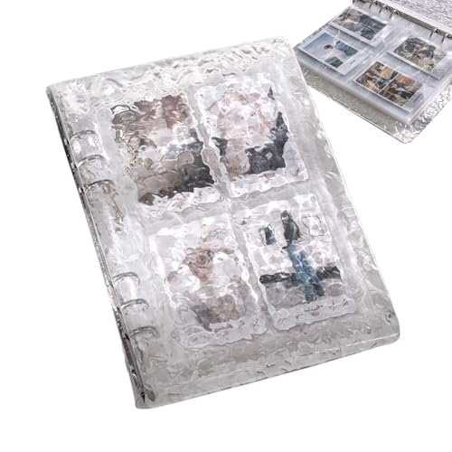 Fotokarten Album - A5 Sammelkartenbinder mit 10 Innenseiten | 40 Taschen Transparentes Album zum Organisieren Sammeln Scrapbooking Trading Fotokarten Album - A5 Sammelkartenbinder mit 10 Innenseiten | 40 Taschen Transparentes Album zum Organisieren Sammeln Scrapbooking Trading von Generisch