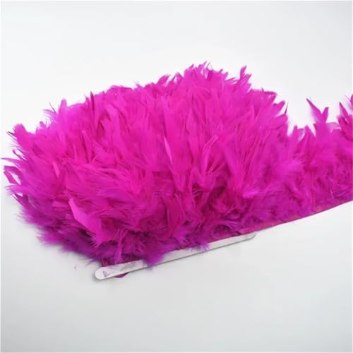 Fransenband mit Truthahnfedern, Quaste, Federband, Nähen, Kostüm, Kleid, Hochzeit, 6. Rose, 5 m Fransenband mit Truthahnfedern, Quaste, Federband, Nähen, Kostüm, Kleid, Hochzeit, 6. Rose, 5 m von Generisch