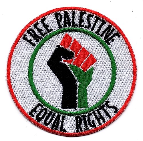 Free Palestine Equal Rights - Abzeichen/Patch/Aufnäher von Generisch