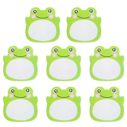 Frosch Haftnotizen, 8 Stück Mini selbstklebende Blöcke mit niedlichem Tier-Design, 160 Blatt für Büro, Schule & kreative Geschenke Frosch Haftnotizen, 8 Stück Mini selbstklebende Blöcke mit niedlichem Tier-Design, 160 Blatt für Büro, Schule & kreative Geschenke von Generisch