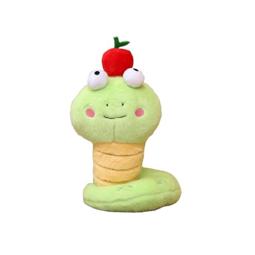 FrüHchen Kleidung 42 Neujahr Maskottchen Spielzeug Sternzeichen Puppe Mit Großen Augen FrüHchen Kleidung 42 (Green, 20cm) von Generisch