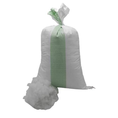 Füllwatte Manufaktur Martinshof Textil Füllung für Kissen Basteln Watte Füllwatte Füllstoff Bastelwatte Flauschig Füllmaterial DIY Kissenfüllung Bastelmaterial Stofftiere Kissen Stopfmaterial (2) von Generisch